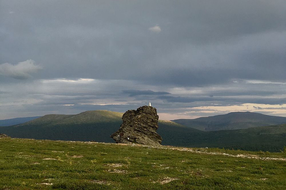 Гора Холатчахль на Урале, где в 1959 году погибла группа Дятлова.