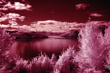 Samnangerfjorden (Infra Red) © richardhawkes