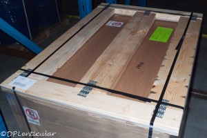 new pallets for Pacur lenticular sheets
