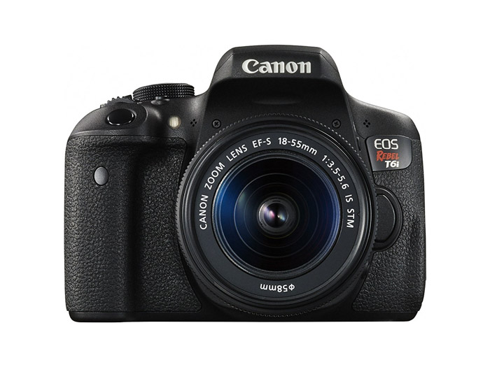  Canon EOS Rebel T6i is a good macro camera choice