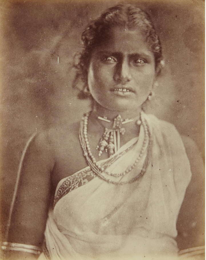 1875-1879. Портрет женщины. Цейлон