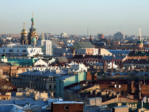 View on St Isaac cathedral in St. Petersburg - andywon@FlickR