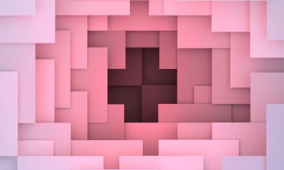 фигуры крест розовый
